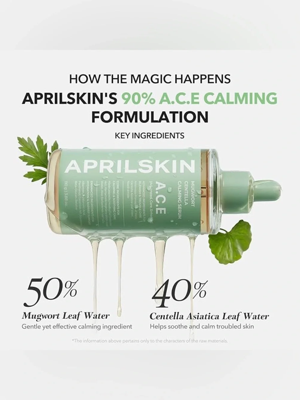 APRILSKIN Mugwort Centella Calming Serum 3.88oz